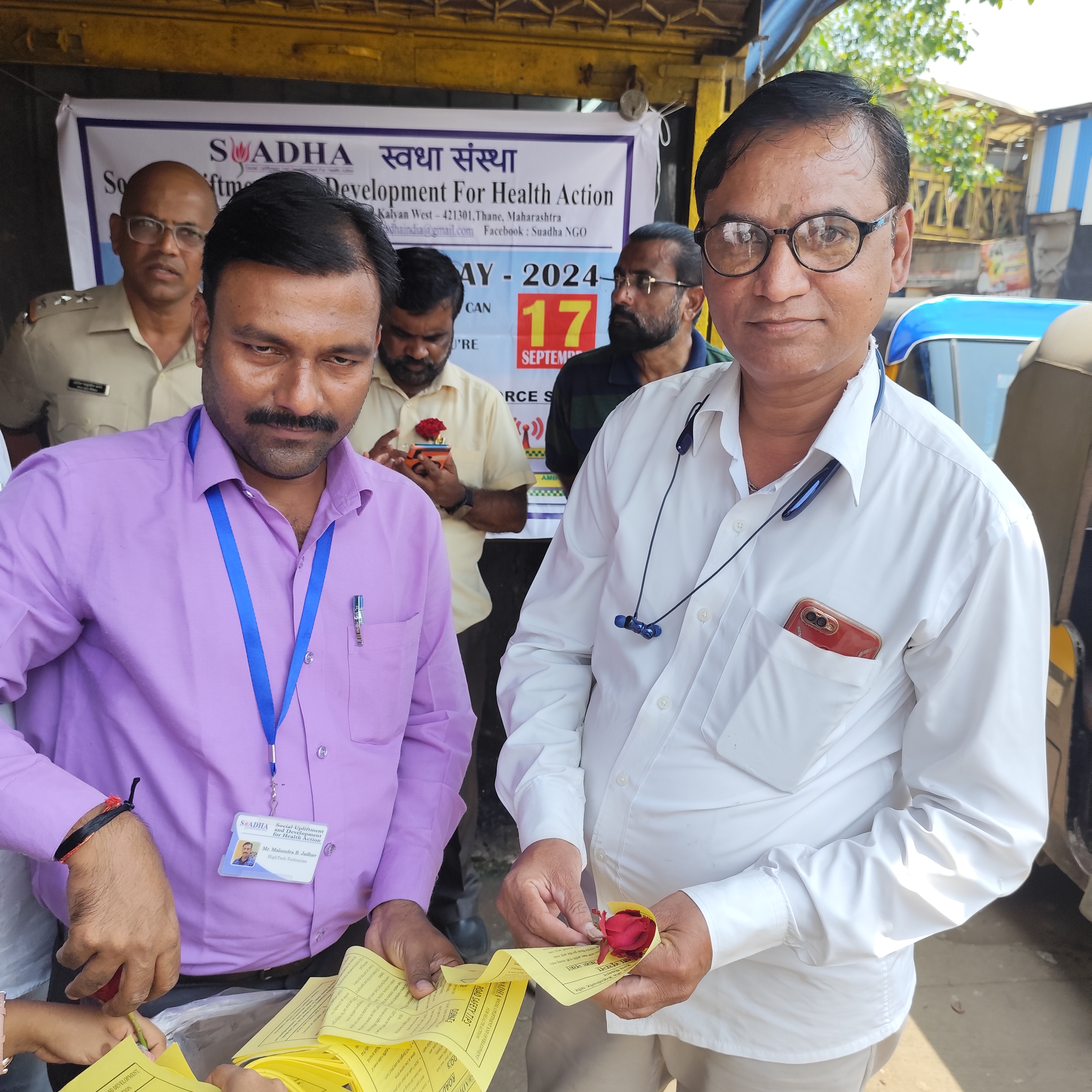 Driver's Day Celebration 2024 by SUADHA NGO Driver's Day Celebration